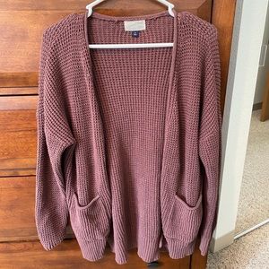 Universal Thread Mauve Cardigan